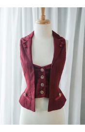 Surface Spell Stitches of Minerva Vest(Limited Pre-Order/Full Payment Without Shipping)